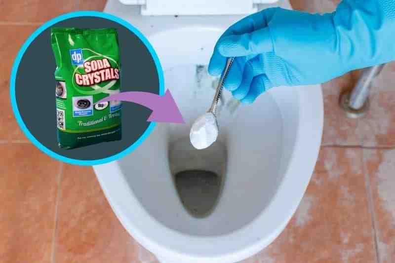 Comment utiliser les cristaux de soude pour nettoyer les WC ?